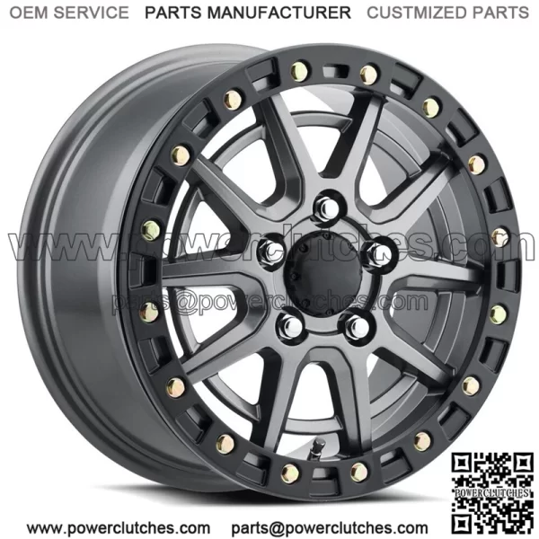 Wheels/rims ITP SD10 Beadlock 15" gray Polaris RZR Turbo R and Pro R (for: Polaris)