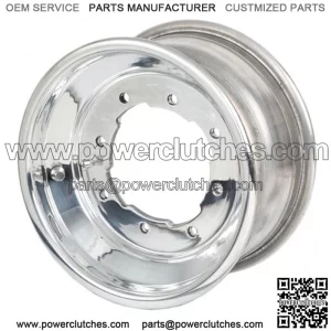 Kawasaki KFX 400 KFX 450R Front Wheels 10x5 3+2  Polish Rolled Lip (for: Polaris)