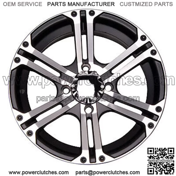 Wheels/Rims for UTV ITP SS212 Machined 12" Polaris RZR Turbo S / RS1 (4) (for: Polaris)