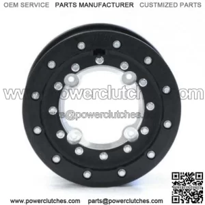 Rims Hiper Tech 3 Black Beadlock 10" 4+1 front 9" rear 10x5 9x8 TRX 400EX 400X (for: Can-Am)