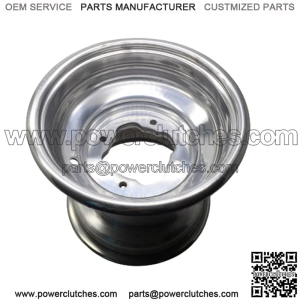 9" Rear Wheel 4x115, Model: 115P (Mirror Polished) - Image 5