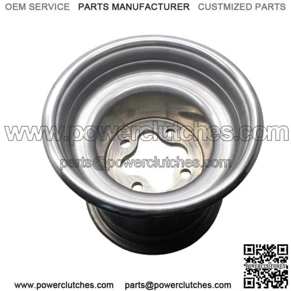 9" Rear Wheel 4x110, Model: 110P (Mirror Polished) - Image 4