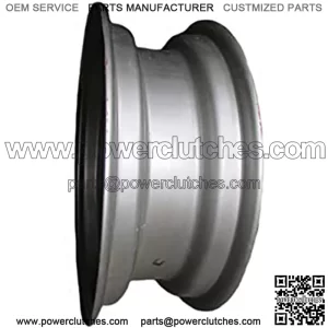 Polaris 1523451-067 Black Front Wheel Rim 12x6 Ranger Sportsman EV 500 570 700