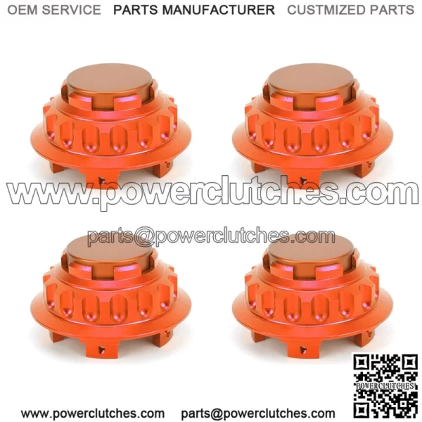 BMW Honda wheel center cover #orange - Image 4