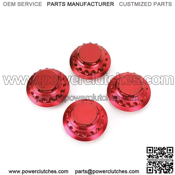 BMW Honda wheel center cover #red - Image 3