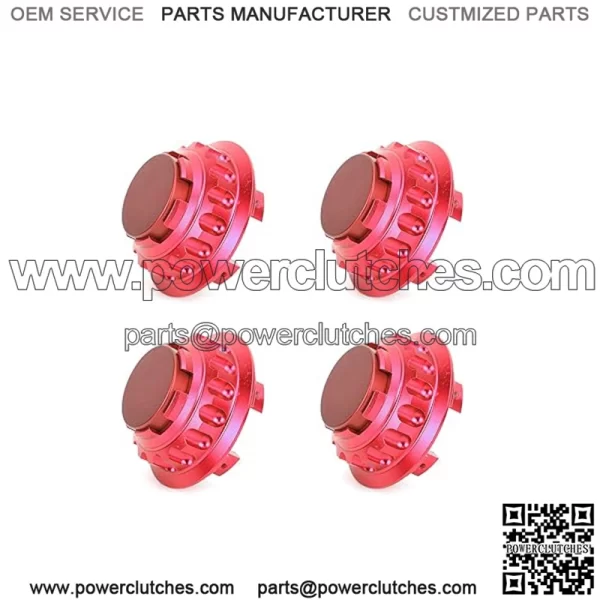 BMW Honda wheel center cover #red - Image 4