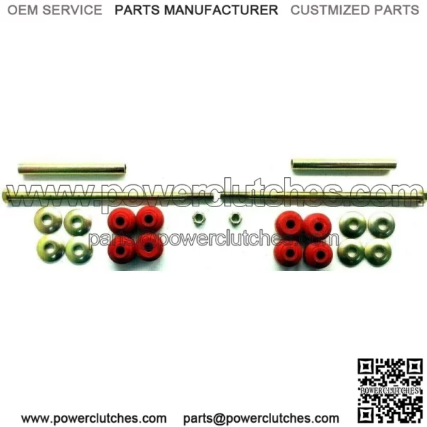 New 2 Piece Sway Bar Kit For Ford GMC Chevy Cadillac Hummer (For: More Than One Vehicle)