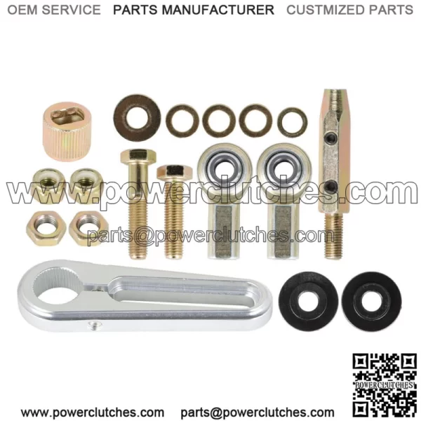 For 350 4L60E 4L80E 700R4 Adjustable For GM Transmisson Column Shift Linkage Kit - Image 2