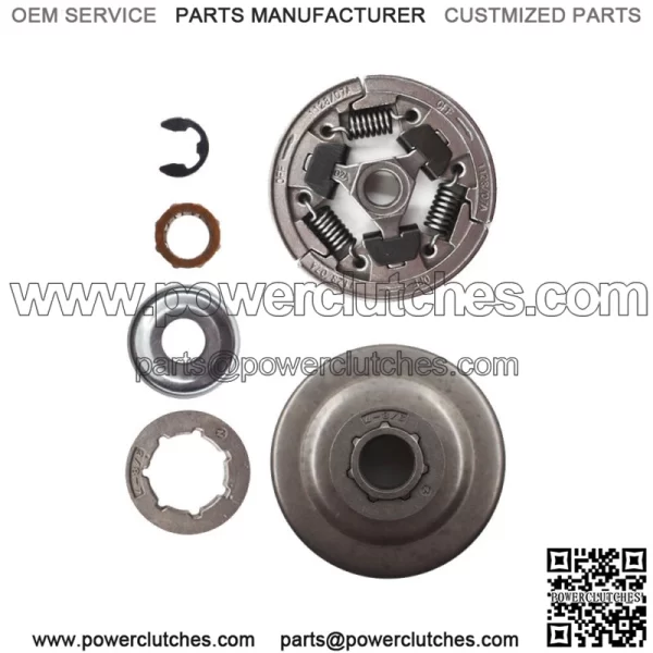 Fits 036 MS360 Chainsaw 3/8"-7T Clutch Drum Sprocket Bearing Kit - Image 2