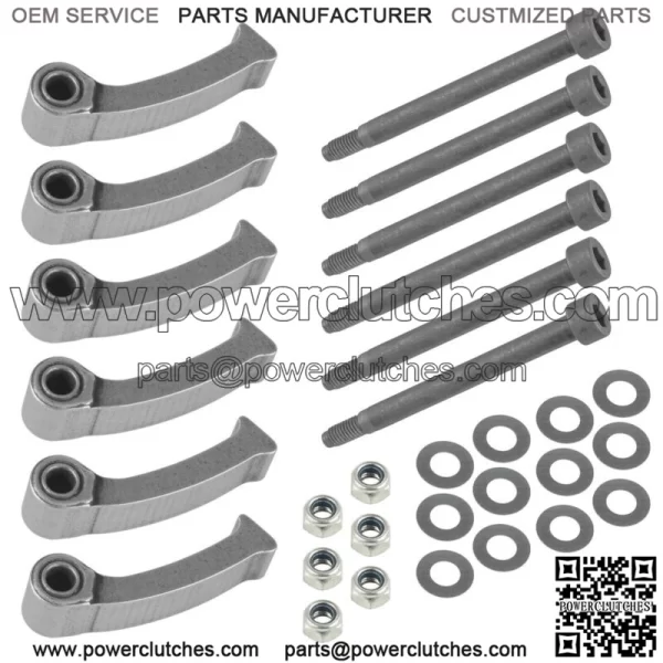 6X Clutch Weights For CAN AM 420248681 - Image 3