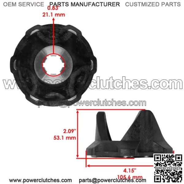 Clutch Cvt Driven Pulley Cam Helix & Spring For Can-Am Outlander 650 4X4 2006-21 - Image 2