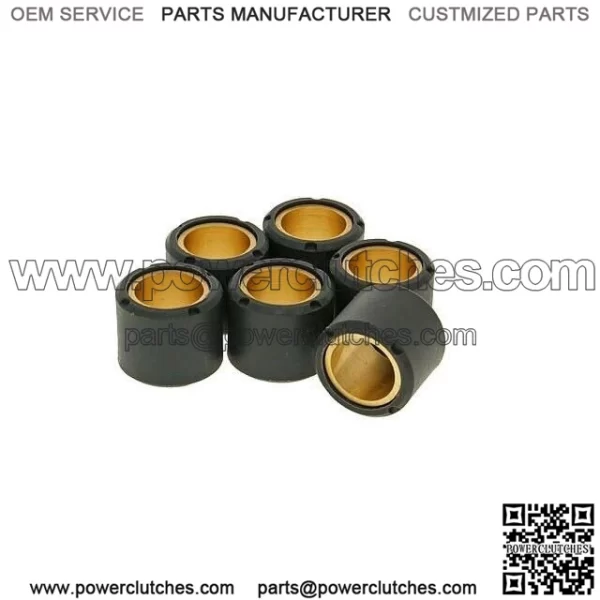 Peugeot Vivacity 100 15.0g 18x14mm CVT Roller Kit (6)