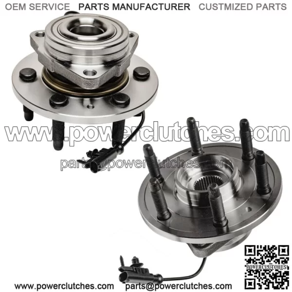 10 Piece Set of Front Wheel Hub and Tie Rod Bearings for 2007-13 Silverado 1500 Suspension (For: Silverado 1500)