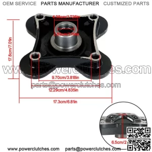 Front or Rear Wheel Hub for Polaris RZR XP 1000 EPS 2014 2015 2016 2017