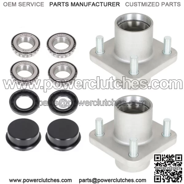 Golf Cart Front Hub Assembly Wheel Hubs For EZGO TXT/ Medalist G&E 1976-2001.5