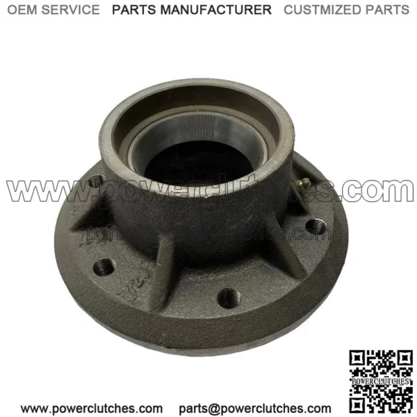 H49106 SIX BOLT CIRCLE HUB WITH CUPS 6"