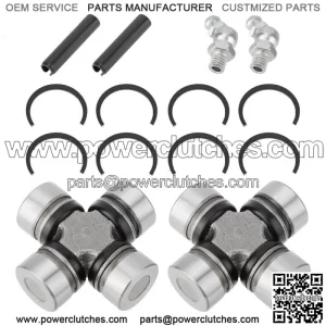 2SET Front Prop Shaft U-Joint for Polaris Ranger 400 500 570 700 800 900 1000 EV