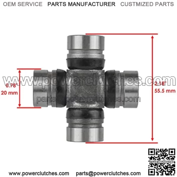 Universal Joint Kit Compatible with Drive Shaft Suzuki King Quad 400 Ltf400F Lt-F400F 4X4 2008-2012 - Image 2