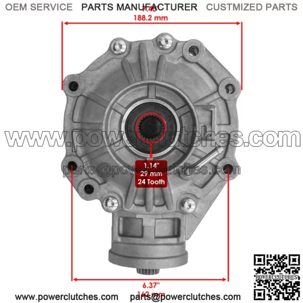 Rear Differential for Can Am Renegade T3 1000 650 570 1000R 2018 - Image 3