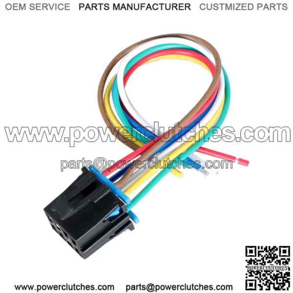 15306189 Fan Speed Control Connector for 1996-1999 Chevrolet Silverado Tahoe - Image 2