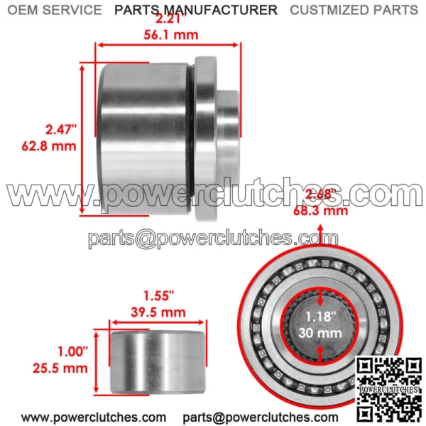 3236651 3236201 3236353 Front Differential Output Hub For Polaris RZR PRO XP 20 - Image 2