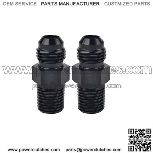 AN4 male to 1/8NPT 2-pack