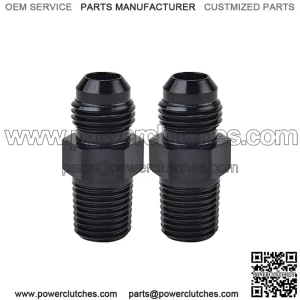 AN10 male to 3/8NPT 2-pack