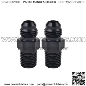 AN12 male to 1/2NPT 2-pack