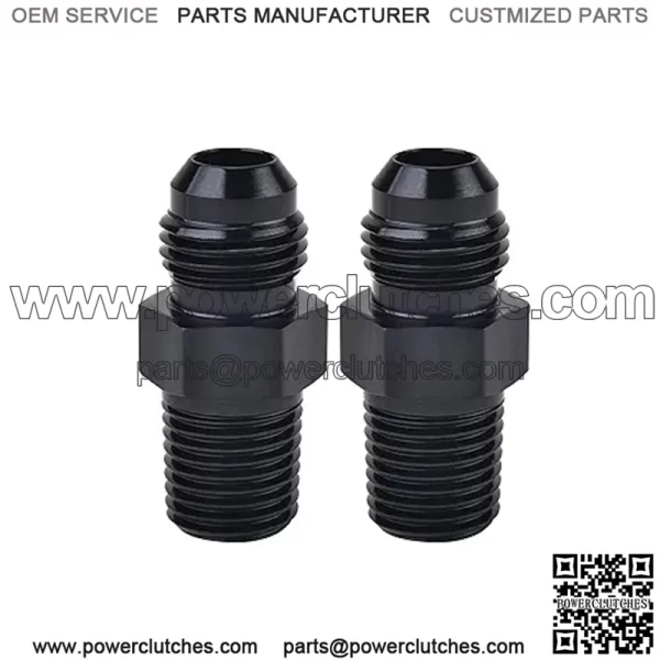 AN12 male to 3/4NPT 2-pack