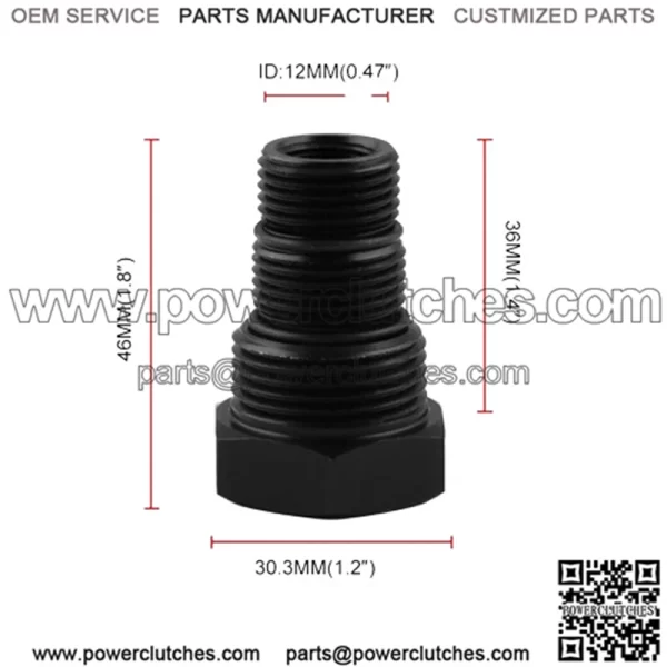 Oil filter adapter 3 in 1 1/2-28 - Image 3