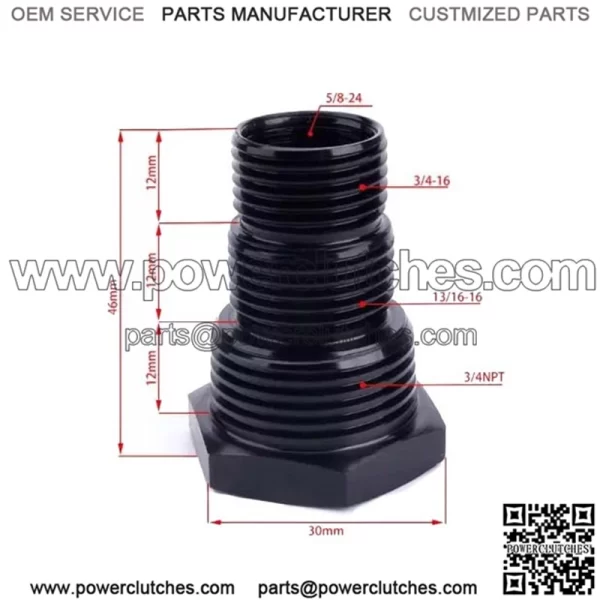 Oil filter adapter 3 in 1 5/8-24 - Image 2