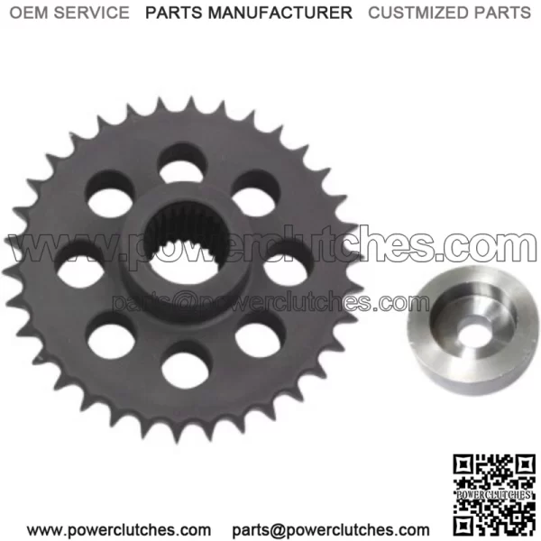 Solid Main Sprocket Kit 34T For Harley M8 17-20 Touring 18-20 Softail