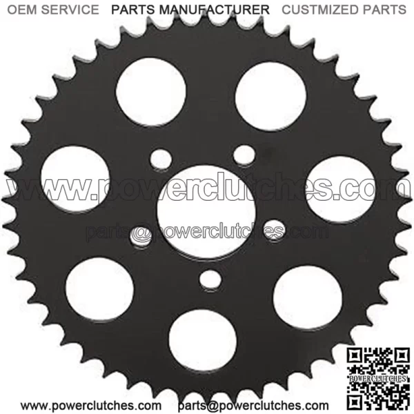 1210-1843 Black 46 Tooth 530 Chain Conversion Rear Sprocket