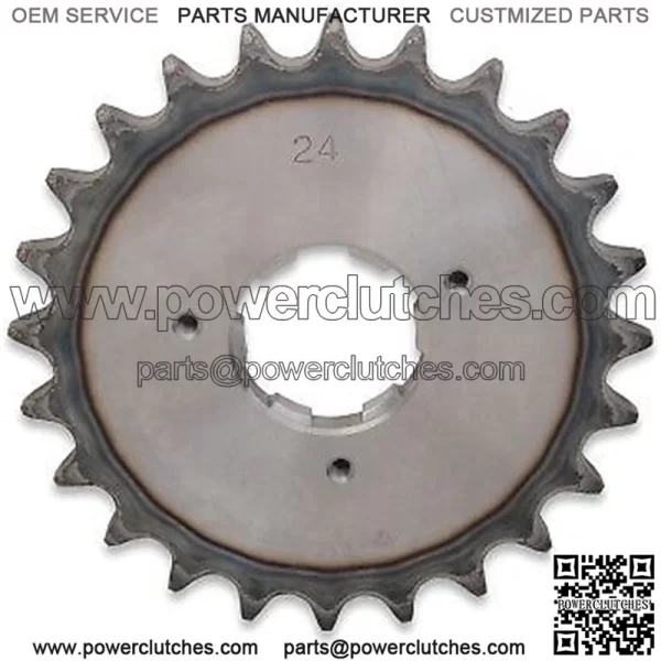 1212-0702 Transmission Main Shaft Sprocket - 24 Teeth