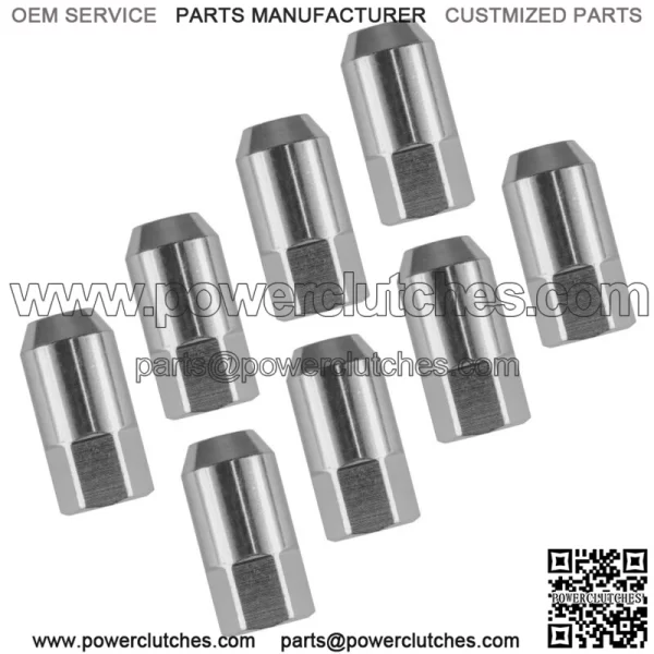 8X 3/8 Wheel Lug Nut For Polaris RZR S 800 EFI 2009 (For: Polaris Sportsman 800) - Image 4