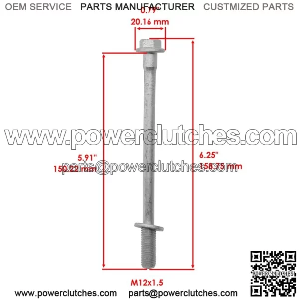 Cylinder Head Bolt for Polaris Sportsman 570 M12x1.5 2015 2016 2017-2023 (for: Polaris Sportsman 570) - Image 2