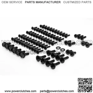 Peugeot Vivacity 3 Screws Trim Kit Black Full Set