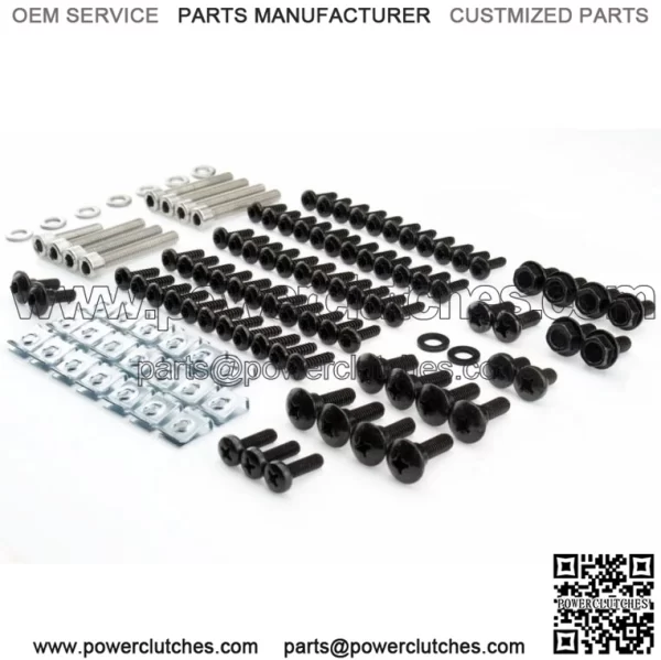 Peugeot Vivacity 3 Screws Variomatic Clamp Kit Stainless Steel A2 Stainless Steel Clamp