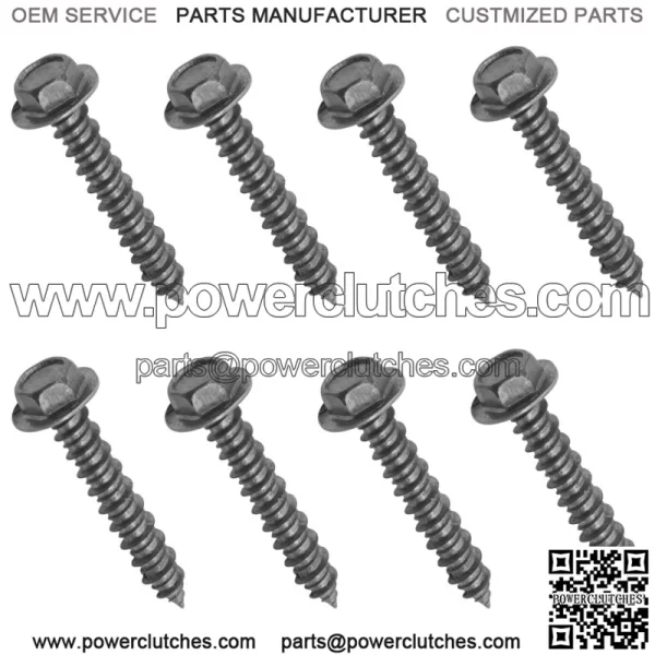 Clutch Cover Screw Bolts for Polaris RZR Ranger 500 570 900 1000 M6 x 35 Qty 8 - Image 5