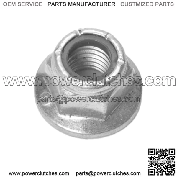 NUT, FLANGE, M10 X 1.5 NYLON