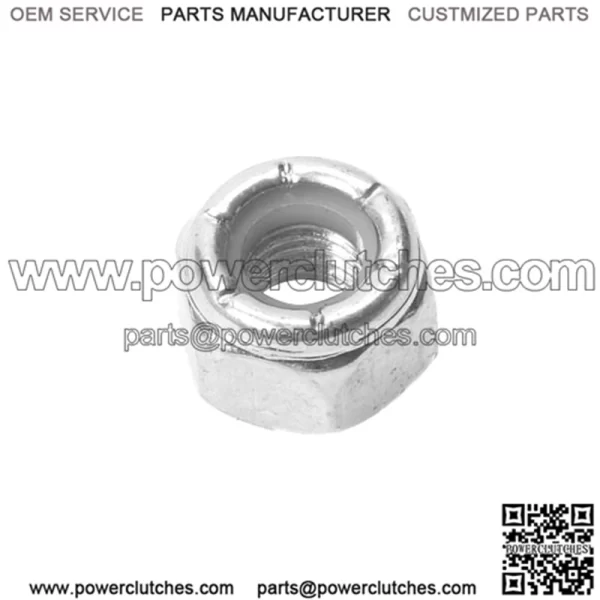 LOCKNUT- 1/4-28 NYLON INSERT