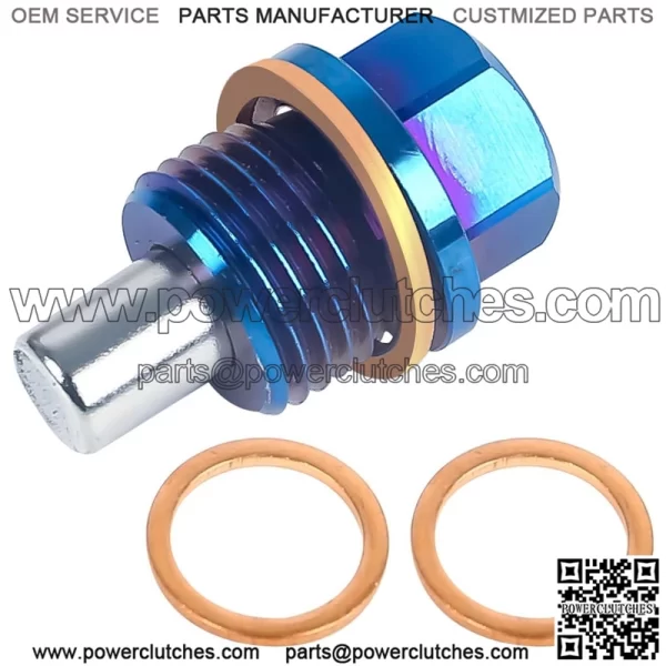 Titanium alloy oil pan screw M16*1.5