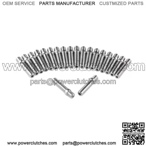 Short 50mm reverse bolt M12*1.25-M12*1.5