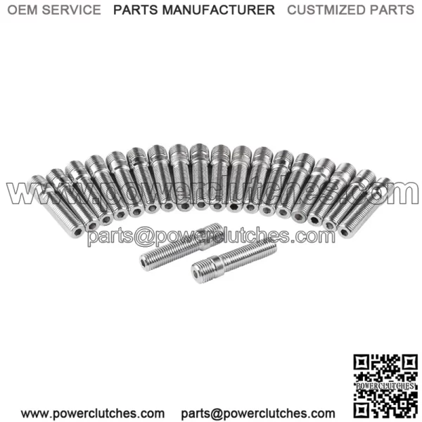 Short 50mm reverse bolt M14*1.25-M12*1.5