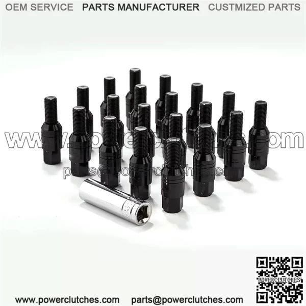 6061 aluminum cover (33mm) cone mouth German bolt 28mm M12*1.5