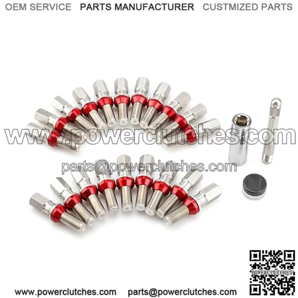 Conical German stainless steel integrated bolt 28mm M14*1.5#natural color
