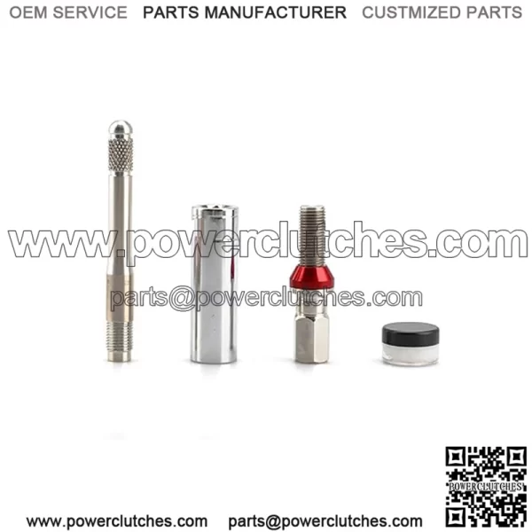 Conical German stainless steel integrated bolt 28mm M14*1.5#natural color - Image 2