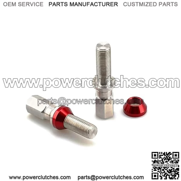 Conical German stainless steel integrated bolt 28mm M14*1.5#natural color - Image 3
