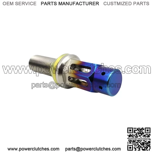 Titanium alloy hollow cone mouth anti-theft German bolt M14*1.5 28mm - Image 5