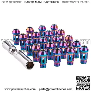 50mm titanium alloy hollow nut M12*1.25